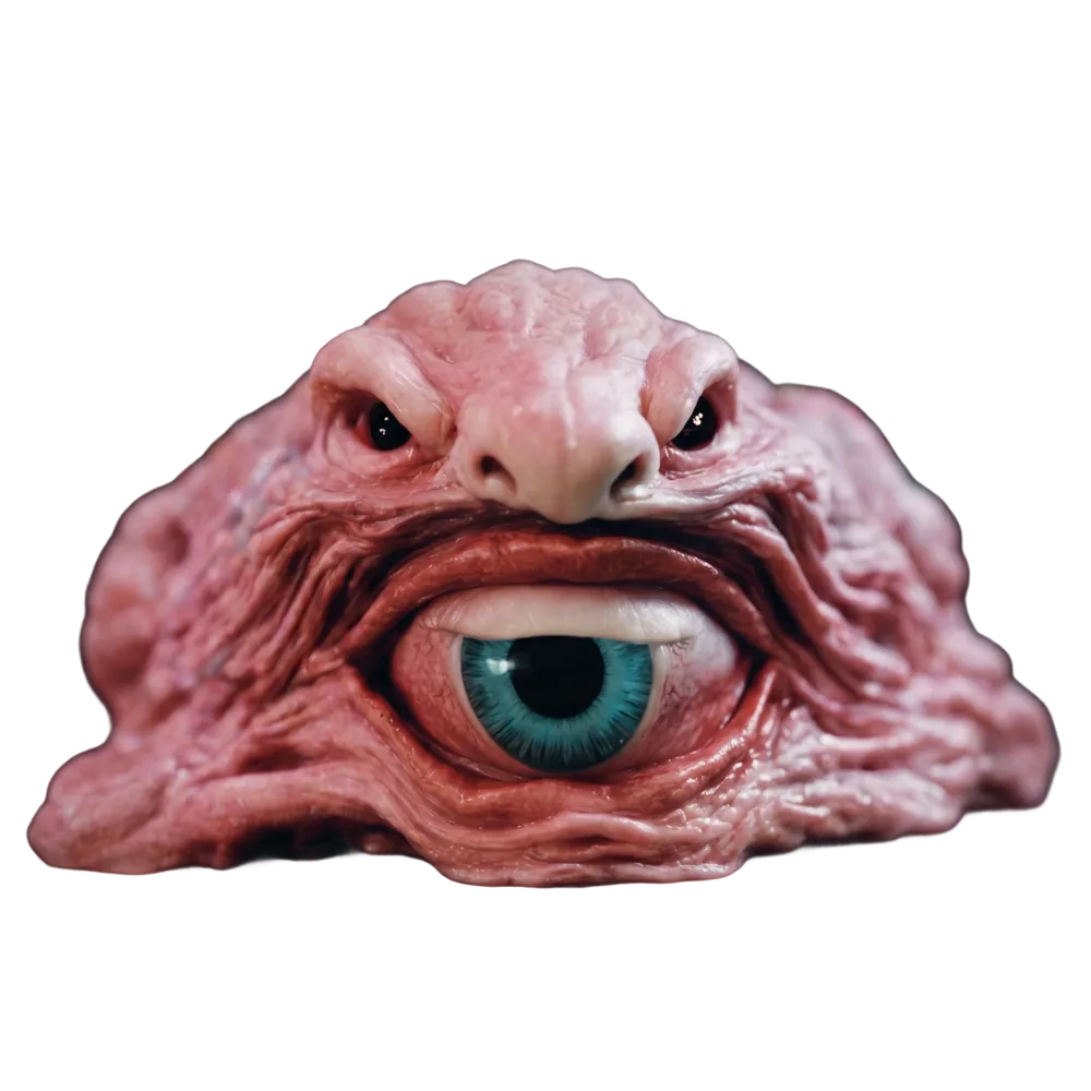 One-eyed slime creature